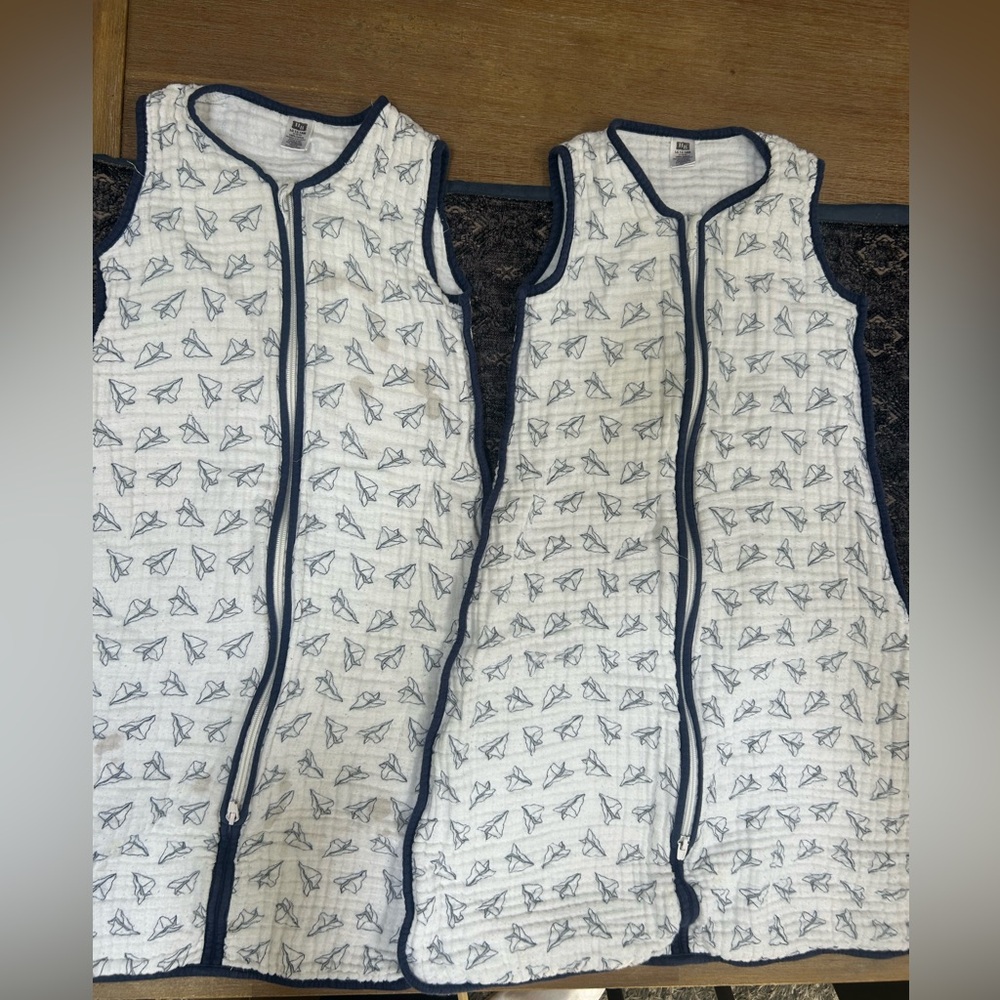 Sleep Sack 12-18m/ Large size (2 of them) Paper Plane Print